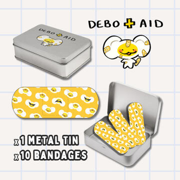 Metal Tin & Bandage Set